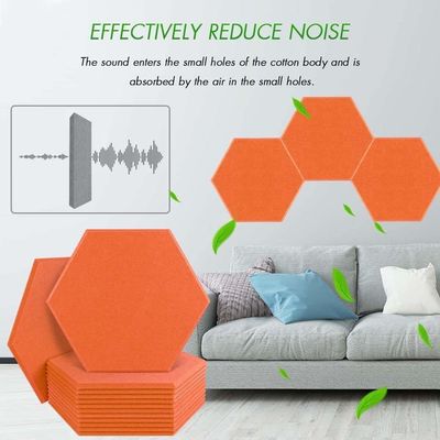Schalldämpfende Polyester-Hängende Decken-Akustik-Wandplatten mit Filzfaser