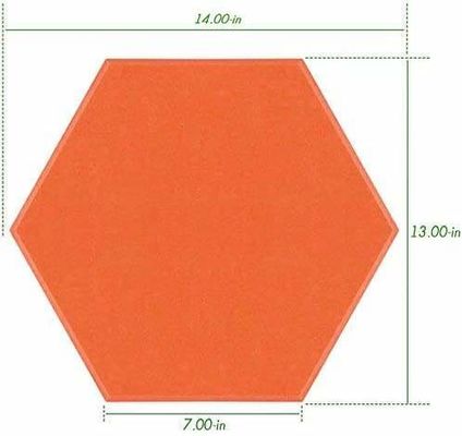 Schalldämpfende Polyester-Hängende Decken-Akustik-Wandplatten mit Filzfaser