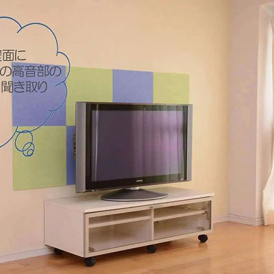 Schalldichte Wandplatten aus Polyesterfasern für den Bau moderner Gebäude