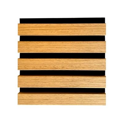 Geräuschreduzierung mit modernen Polyesterfasern Feuerdichtung Schalldämpfende Decke Holz Schiefer Wand Akustikplatten