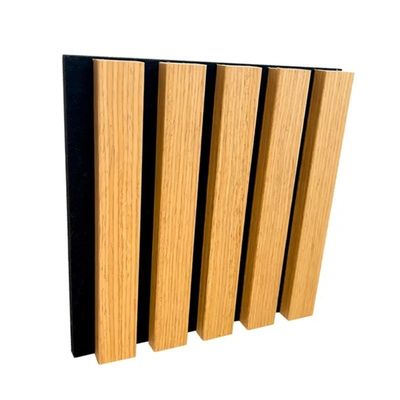 Feuer- und Schalldämmung Holz-Akustik-Panel für Wand anpassbares Design