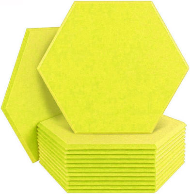 Audio Schalldichte Hexagonal-Woll-Akustikplatte für Hochfrequenz-Tonabsorption