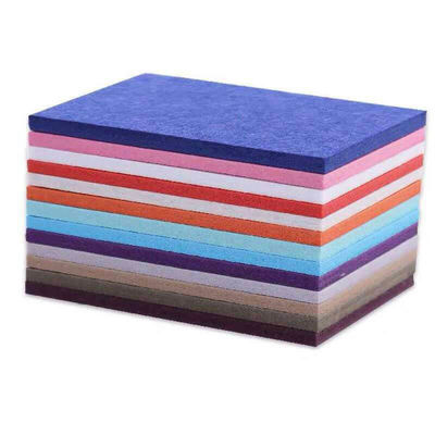 Modernes Design Akustische Schallsicherheit Pet Individuelle Größe Selbstklebstoff Dekoration Polyester Akustikplatten