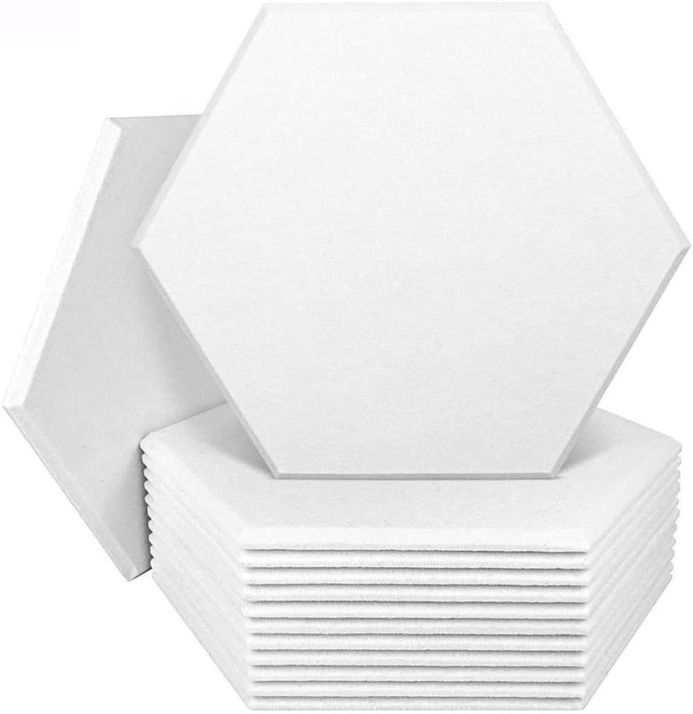 Schalldichte Wandplatten aus Hexagon Pet Felt für Schalldämmungs- und Akustikplatten